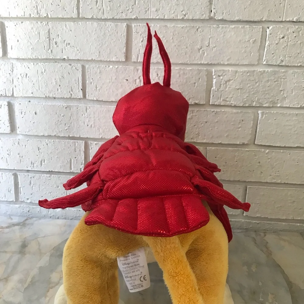 Red Lobster Dog Costume Size XS